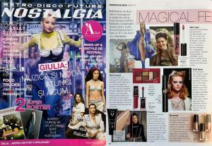 Melkior in revista Nostalgia by Alist Magazine 